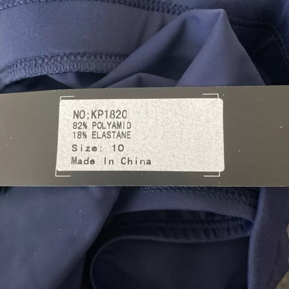 Keeprone Women's Navy Blue Short Sweat Soft Comfy Shorts Size 10 - Picture 9 of 12